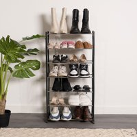 Multi Level Shoe Storage Home Space Organiser Shelving Rack