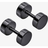 Plain Round Stud Earrings E6395