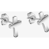 Stainless Steel Cross Stud Earrings E6565