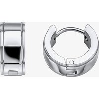 Stainless Steel Polished Huggie Hoop Earrings E6567
