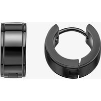 Stailess Steel Polished Huggie Hoop Earrings E6568B