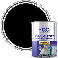HQC PAINTS Masonry Paint - 5L in Black