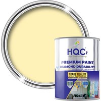 HQC PAINTS Anti Damp Paint - 5L - Paint for all Interior Walls & Ceilings in Light Yellow
