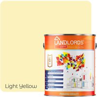 LANDLORDS PAINT Anti-Damp Paint - 1L in Light Yellow