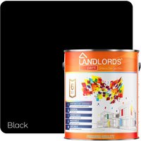 LANDLORDS PAINT Kitchen & Bathroom Paint - 2.5L in Black