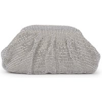 Paradox London Women's Dianne Diamante Clutch Bag in Silver
