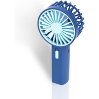 Mini USB Rechargeable Handheld Fan 2 Speeds & Strap Compact & Portable Pocket Bag Sized Personal Cooling Fan