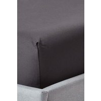 Homescapes Egyptian Cotton Deep Fitted Sheet 18 inch 1000 Thread Count in Charcoal | Size: Single Fitted