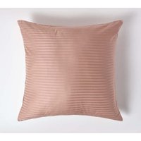 Homescapes Continental Egyptian Cotton Pillowcase 330 TC, 80 x 80 cm in Taupe