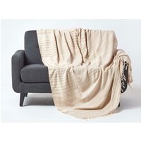 Bed Sofa Throw Cotton Chenille Tie Dye cm x 200 cm
