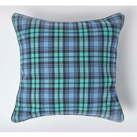 Cotton Tartan Cushion Cover cm x 50 cm