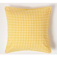 Cotton Gingham Check Cushion Cover cm x 60 cm