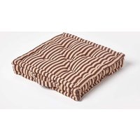 Cotton Thin Stripe Floor Cushion cm x 40 cm