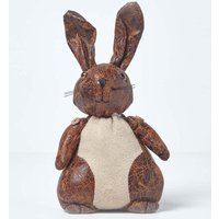 Faux Leather Animal Rabbit Door Stopper