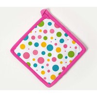 Polka Dot Cotton Pot Holder