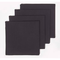 Cotton Fabric 4 Napkins Set