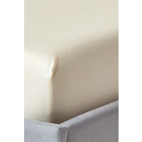 Sateen Cotton Fitted Sheet 12 inch 400 Thread Count Single Fitted