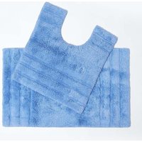 Spa Supreme Luxury Bath Mat & Pedestal Set