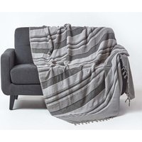 Cotton Morocco Striped Throw cm x 255 cm