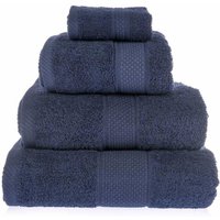 Homescapes 500 GSM Turkish Cotton Towel Soft, Absorbent & Quick-Drying in Navy