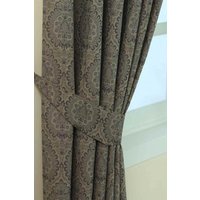 Damask Jacquard Curtain Tie Back Pair