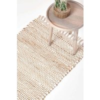 Horizon Neutral Hemp Chindi Hall Runner 66 x 200 cm cm x 200 cm