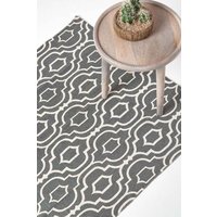 Riga 100% Cotton Printed Patterned Rug cm x 170 cm