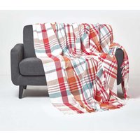 Tartan 100% Cotton Falun Throw cm x 200 cm