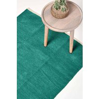 100% Cotton Plain Chenille Rug cm x 70 cm