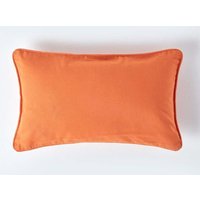 Cotton Plain Cushion Cover Burnt cm x 45 cm