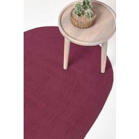 Handmade Woven Braided Oval Rug cm x 80 cm