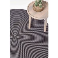 Handmade Woven Spiral Braided Rug cm diameter