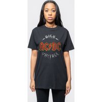 High Voltage Distressed Print T Shirt