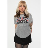 Vintage Union Jack Burnout T Shirt