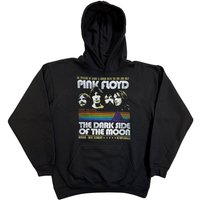 Dark Side Moon Retro Stripes Hoodie