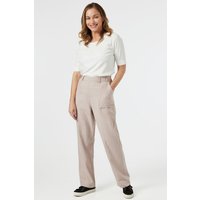 Cloud Linen Straight Leg Trousers
