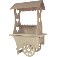 Monstershop KuKoo Mini Candy Cart Wedding Sweet Stall in Natural