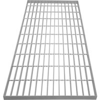Monstershop Galvanised Grating - 1000mm x 500mm in Silver
