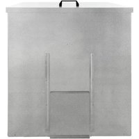 Monstershop Galvanised Coal Bunker - 250kg in Silver