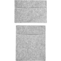 Monstershop Storage Pouches - Silver Grey