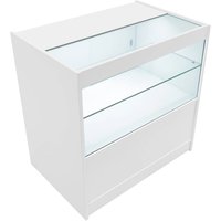Monstershop LED Retail Shop Counter C900 - White