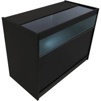 Monstershop LED Retail Shop Counter B1200 - Black