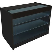 Monstershop LED Retail Shop Counter K1200 - Black