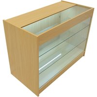Monstershop LED Retail Shop Counter K1200 - Maple in Beige