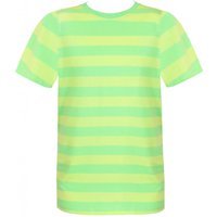 I & Yellow Striped Retro T Shirt