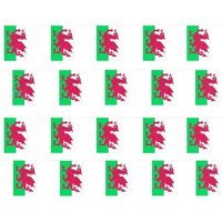 I Wales Flag Bunting