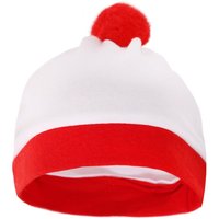 I Bobble Hat Red Pom Pom