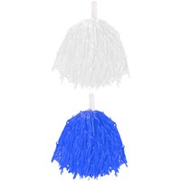 I Blue & Lightweight Pom Poms Pack