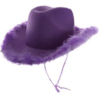 I Cowboy Hat Marabou Trim Pack