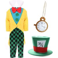 I Mad Hatter Costume Clock